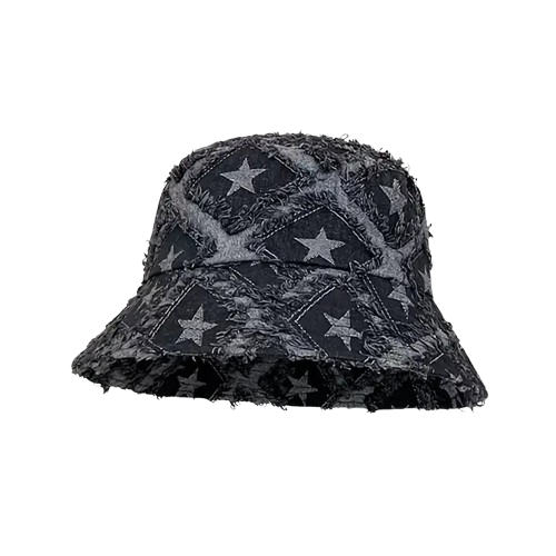 Luxe Star Denim Cap